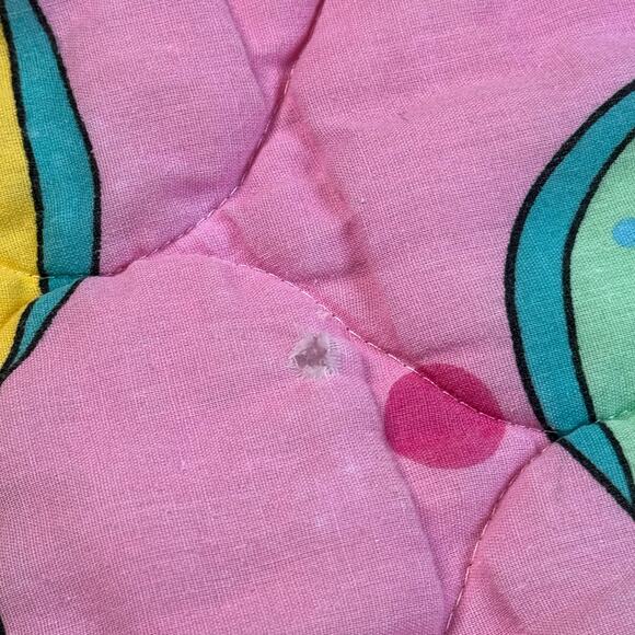 Vintage Disney Ballerina Minnie Mouse Pink Blanket Comforter 39.5”X53 - Picture 4 of 10